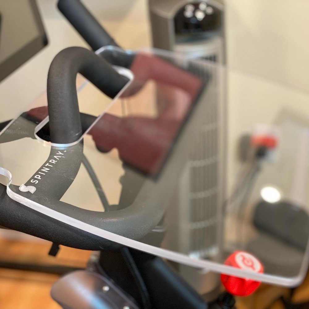 Spintray exercise desk